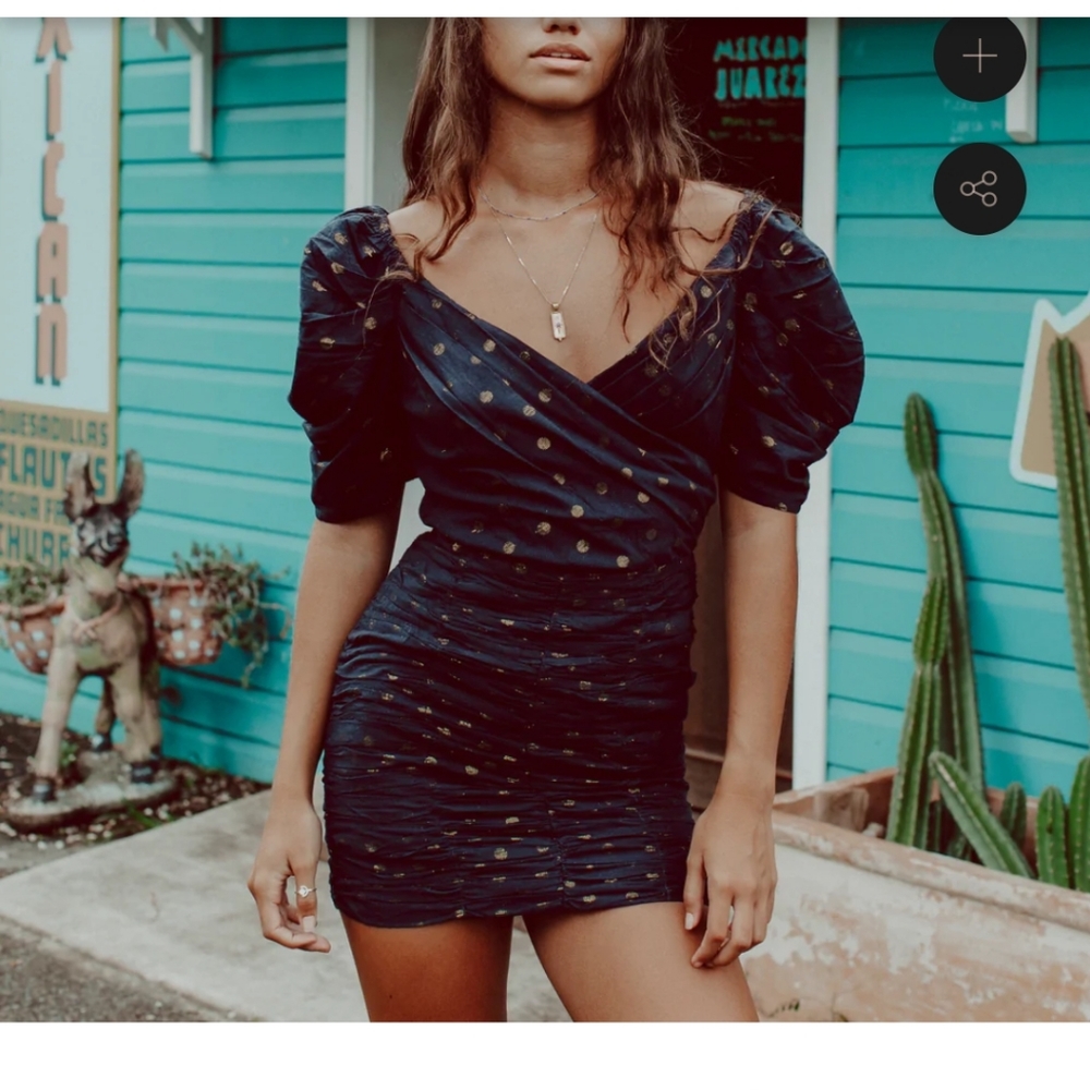 Anthropologie by VALIANTE  polka dot size M